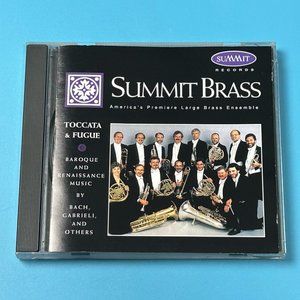 Summit Brass America's Premiere Large‎ Brass Ensemble TOCCATA & FUGUE cd